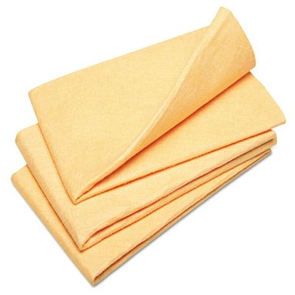 Sticky Situation 23 x 20 in. Synthetic Shammy Cloth, Orange, 3PK - ST2490063