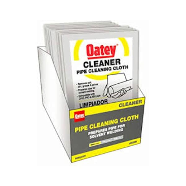 Oatey Oatey Cotton Pipe Cleaning Cloth 8 in. W X 7 in. L 1 oz - 31423