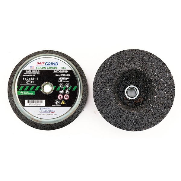 United Abrasives / Sait Rueda de Taza 5x2x5811C16 MBPK6 - 26014