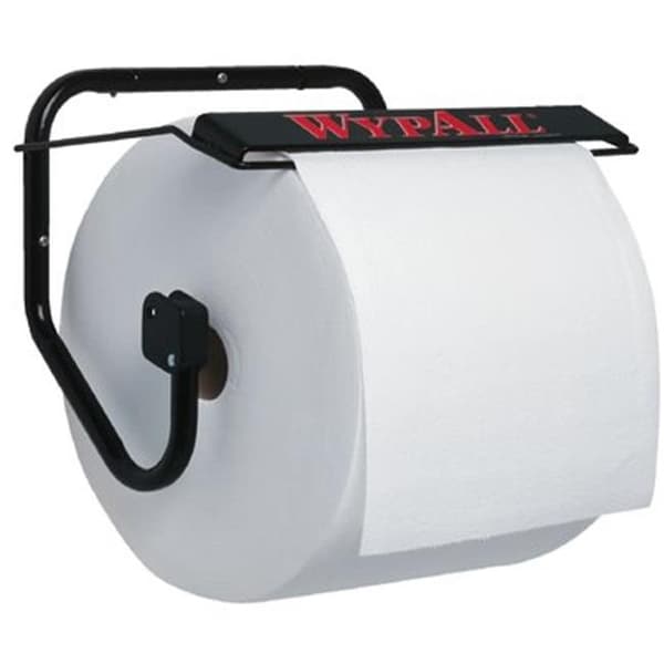 Homecare Products Black Wypall Jumbo Wiperwall Mount Dispenser - HO112057