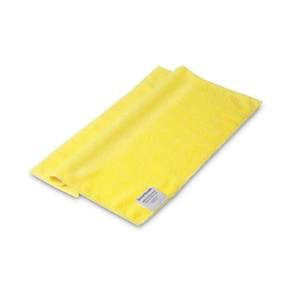 Pinpoint 16 x 16 in. Microfiber Cleaning Wipe Cloths, Yellow - PI3200991