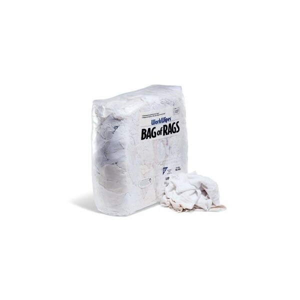 Workwipes Reclaimed White Sweatshirt in Bag 1 bag - WIP553
