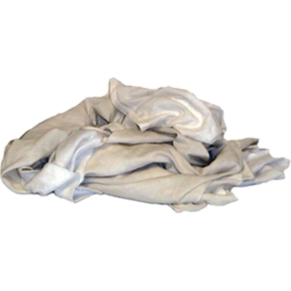 Totalturf MC01001 4.25 lbs. White Box Choice Knit Rags - White - 4.25 lbs. - TO3573775