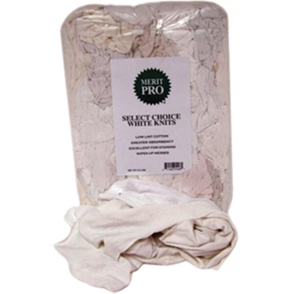 Gourmetgalley 1585 Block Choice White Knit Rags - White - No. 8 - GO3562153