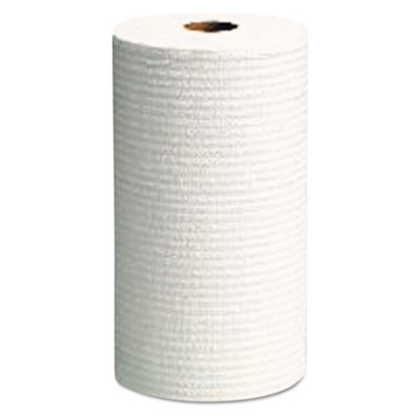 Bissell KCC X60 Wipers Roll ; White - 19.6 x 13.4 in. & Small - 130 Per Roll & 6 Roll Per Carton - HO996237