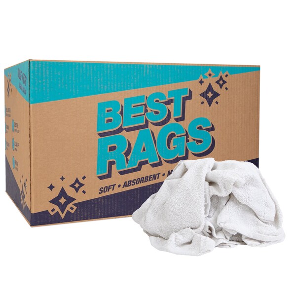 Monarch ECO-Terry Wipers - White 25 lb box - N-W500-25
