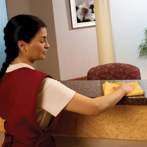 Wypall Microfiber Cleaning Cloth, Yellow, 6PK - 83610