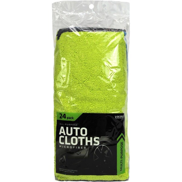 Viking Viking 16 in. L X 12 in. W Microfiber Auto Cleaning Cloth 24 pk - 853400