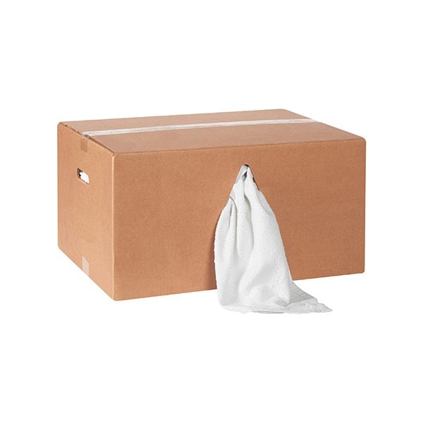 Bsc Preferred Terry Cloth Towels - 14 x 17'' White, 130PK - BUY00487852