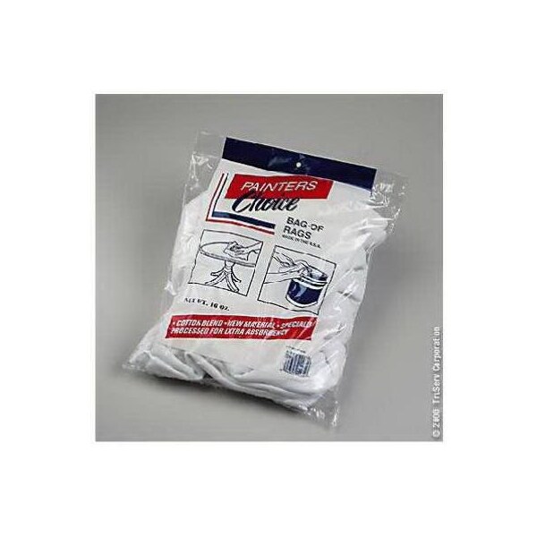 Intex Supply LB Bag WHT Unbleach Rag - 8316-12-01-TS