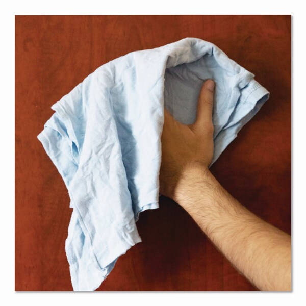 Monarch Brands Reclaimed Color T-Shirt Rags, Assorted, 125PK - R020-C45-A-25