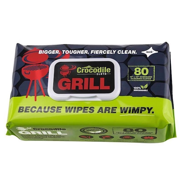 Crocodile Cloth GRILL CLOTH  15X10 IN., 80PK - 6600