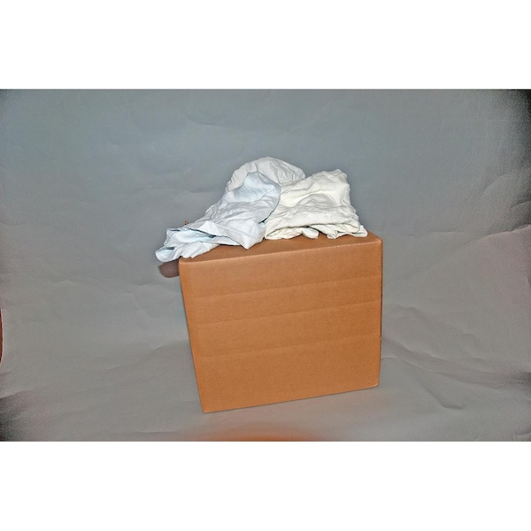 Ctc Rags Recycled White Hospital Flannel - CHPJ50