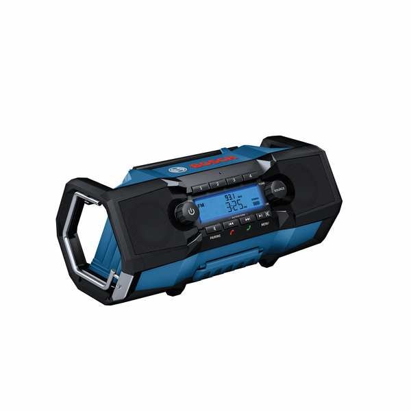 Bosch Radio, Modes AM/FM, 13 11/16" L, 6 1/8" H - GPB18V-2CN
