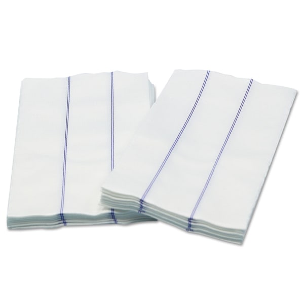Cascades Pro Tuff-Job Premium Foodservice Towel, White/Blue, 13x24, 1/4 Fold, PK72 - W930
