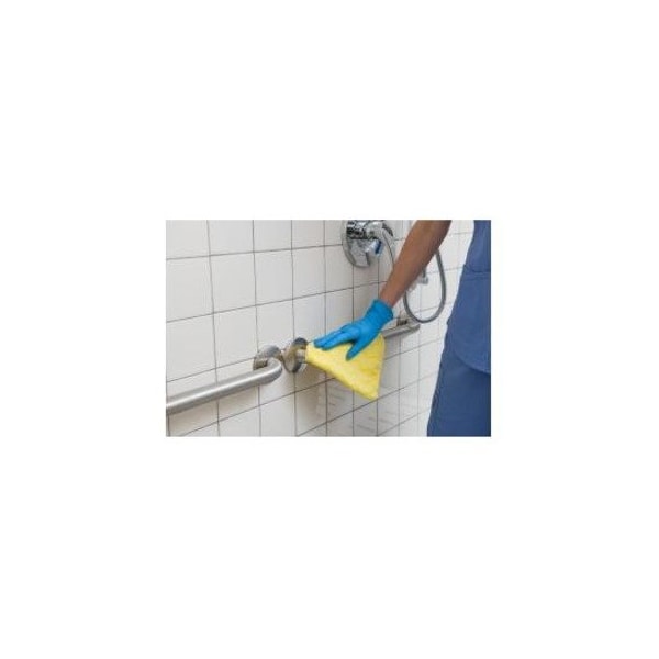 Rubbermaid Commercial Hygen(TM) Microfiber Microfiber Cloth, Yellow - FGQ61000YL00