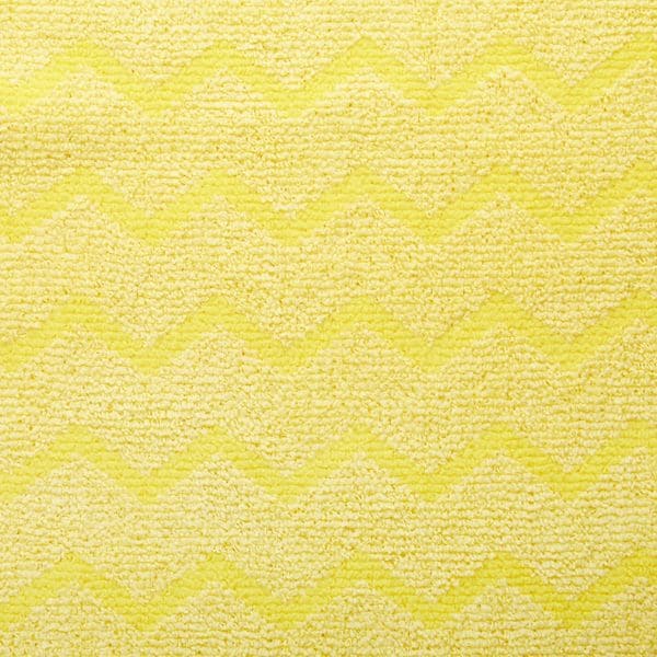 Rubbermaid Commercial Hygen(TM) Microfiber Microfiber Cloth, Yellow - FGQ61000YL00