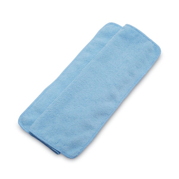 Rubbermaid Commercial Microfiber Cleaning Cloths, 12 x 12, Blue, PK24 - 1820579