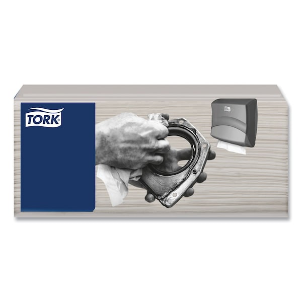 Tork Tork Industrial Cleaning Cloth Gray W4, Flexible and Soft, 4 x 120 Cloths, 520681 - 520681