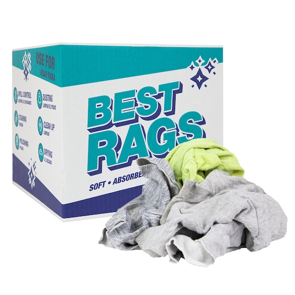 Monarch Sweatshirt Reclaimed Rags - Colored - 10 lb Box - R-C13-10