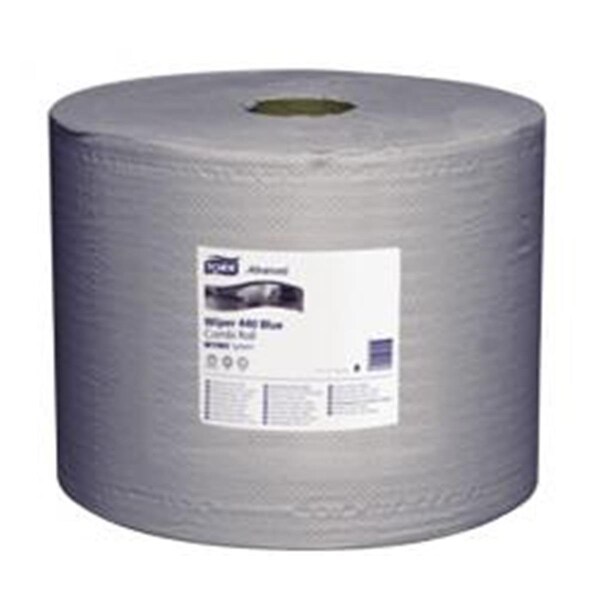 Tork Auto Wipes - Sca Tissue N Amer Tork Auto Wipes - SCA Tissue N Amer TW13244101 Advanced 440 Wiper; Center Pull; 4-Ply; Blue - TW13244101