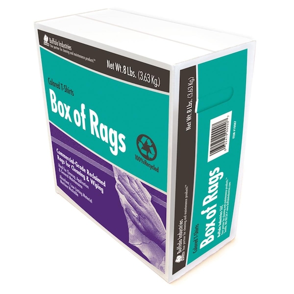 Buffalo 8 lbs Knit Wiping Rags - 1006315