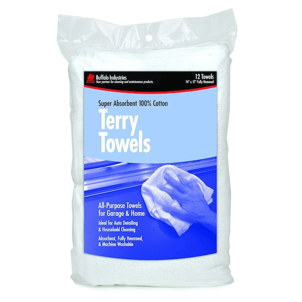 Buffalo Terry Towel Roll, PK3 - 60229C