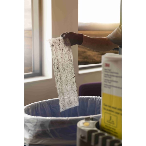 3M Easy Trap Duster Cloths - 5 x 6 Sheets, 125 Ft., White, 2/case, 70071659703 - 7100081544