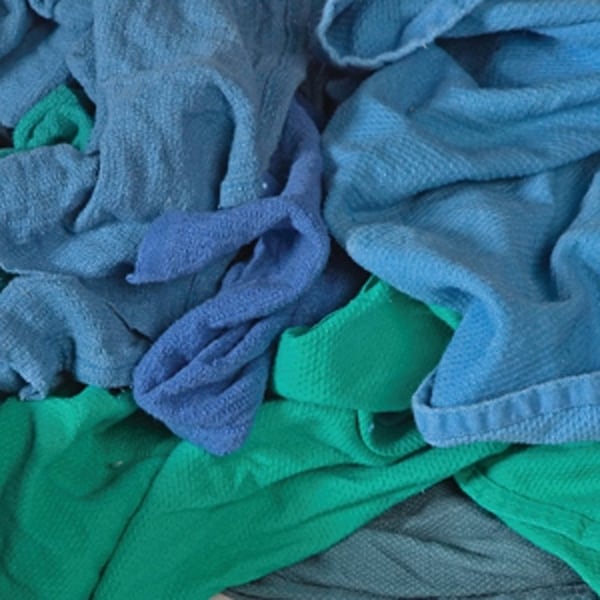 All Rags Huck Towel, 24 in L, 16 in W, Cotton - N651-PK