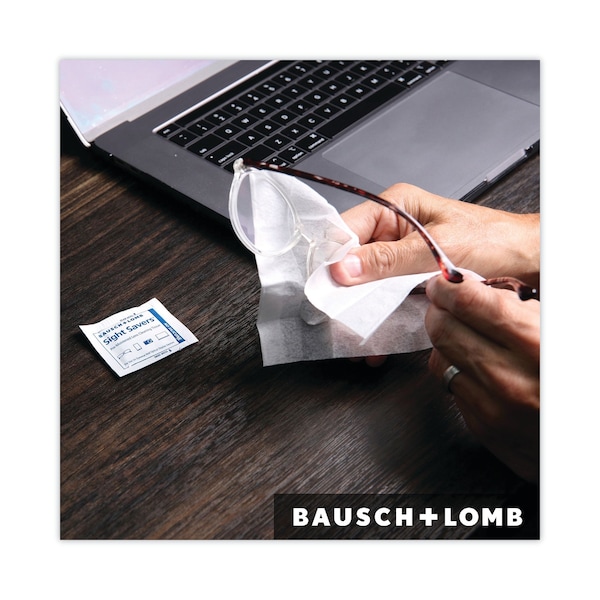 Bausch + Lomb Sight Savers Premoistened Lens Cleaning Tissues, PK1000 - 8574GM