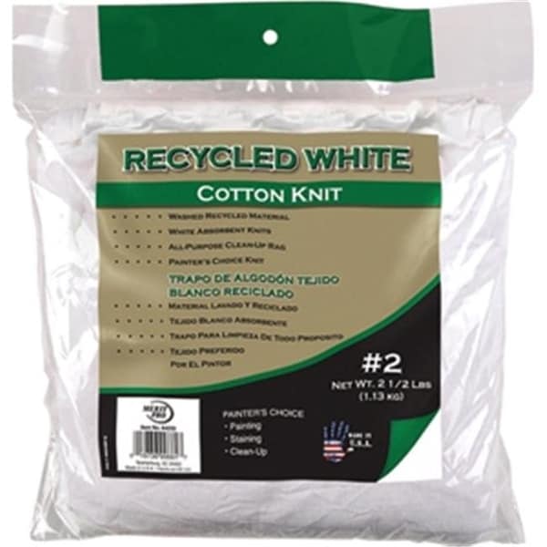 Merit Pro Merit Pro 64250 Recycled White Cotton Wiping Cloth - 19736996617