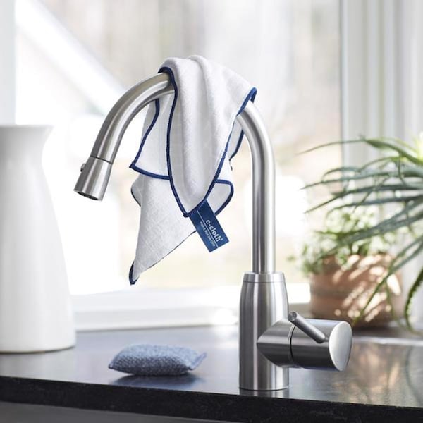 E-Cloth E-Cloth Dish Cloth Microfiber Kitchen Cleaning Cloth 12.5 in. W X 12.5 in. L 2 pk - 10644