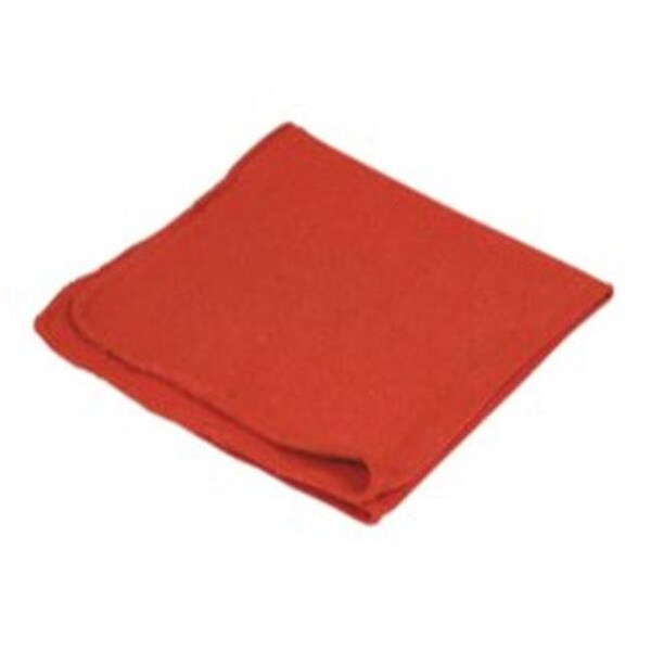 Carrand Carrand 40047 Cotton Shop Towels; Red; 13 x 14 in. - Pack of 10 - CRD40047