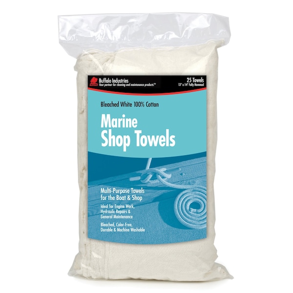 Buffalo Marine Shop Towel Bag, PK25 - 62031C
