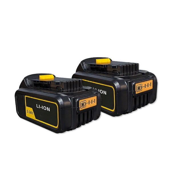Ip Power 20V 5Ah Li-Ion Rechargeable Drill Pack Battery 2PK - IP-LI-DE2050-2