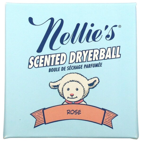 Caracteristicas Anadidas Nellies  Scented Wool Dryerball Rose - CA3364626