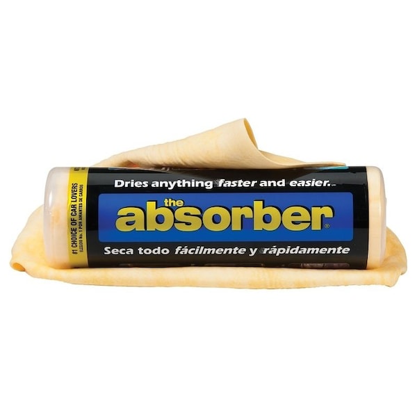 Clean Tools Water Absorbing Cloth, 27 x 17 in, Polyvinyl Alcohol, Natural - 51149