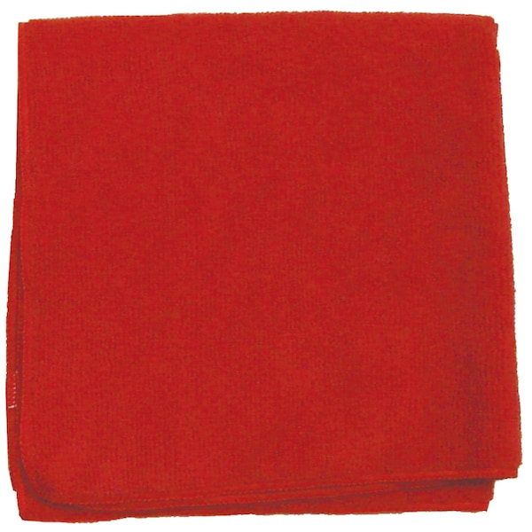 Golden Star Red Microfiber Cloth 300 GMS, 16", PK36 - MC1616RED300-36PK