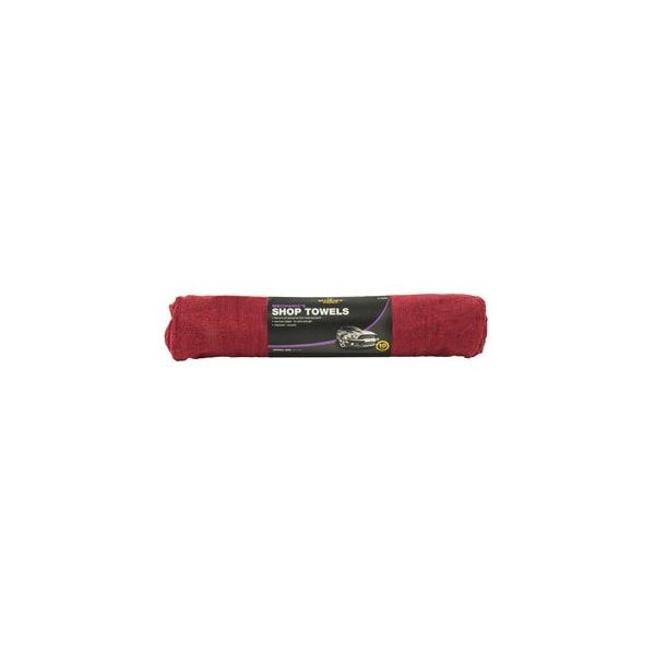 Hopkins 10PK RED Shop Towel - 1266723