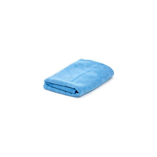 Hospeco Microworks Microfiber Bath Towel 24" x 40" Blue - 2503-20X40 - 2503-20X40