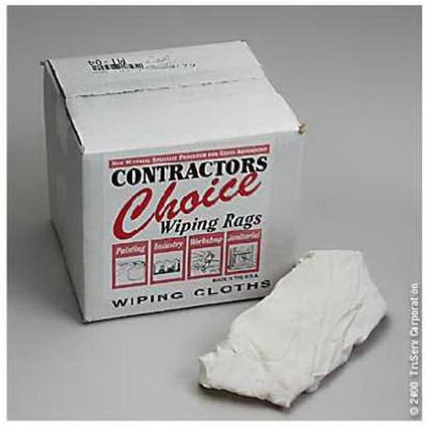 Intex Supply Intex Supply 6414-10-TS 10 lbs. White Washed & Bleached Rag - 320124