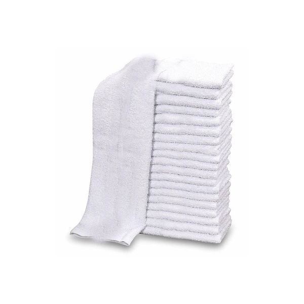 Bsl Cotton Towel White 22 oz 14 x 17 - Pack of 12 - 3628-12P