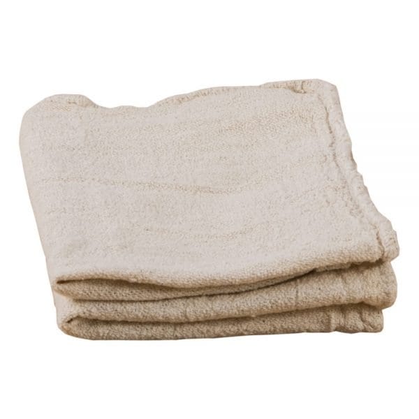 M&B Absorbents Shop Towel, Natural, 14 in.x14 in., 10lb Bag - ST-VSB-10