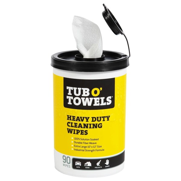 Eat-In 10 x 12 in. Towels Heavy Duty Cleaning Wipes - 90 count - EA3530665
