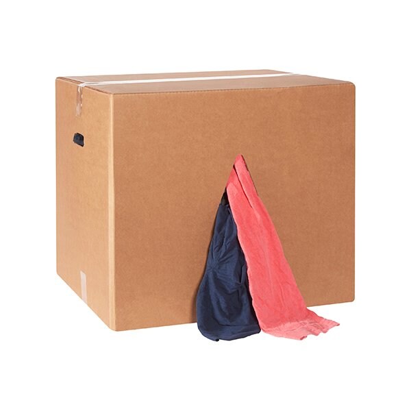 Bsc Preferred Box of Rags - Colored T-Shirt Rags, 40PK - BUY00039321