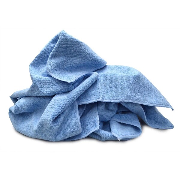 R & R Textile New Microfiber Rags, 1 lb., Bag - Z73124