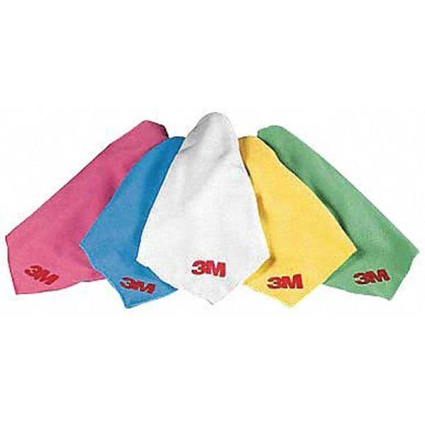 Scotch-Brite Microfiber Cloth Wipe 12-1/2" x 14", White, 50PK - 2011