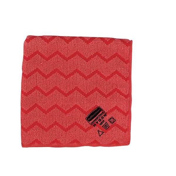 Rubbermaid Commercial Hygen(TM) Microfiber Microfiber Cloth, Green - FGQ62000GR00