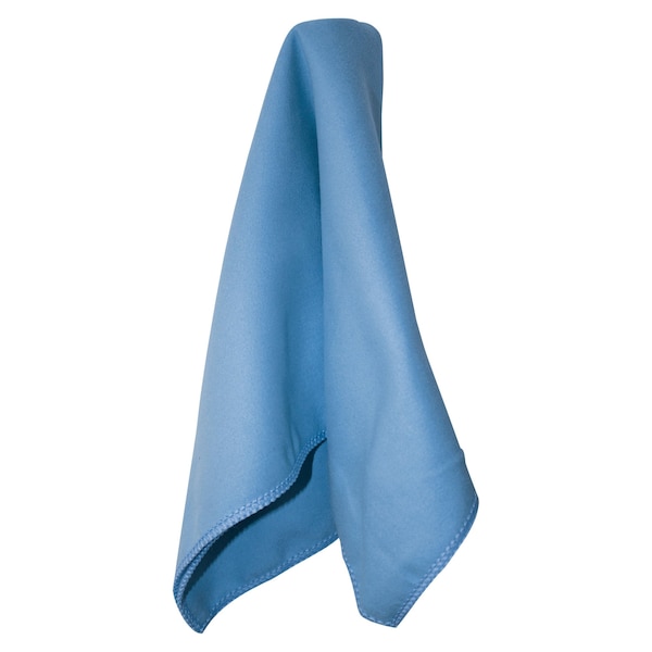 Impact Products Microfiber Suede Cloth Cleaning Cloth 18.4 lb., Blue, 12PK - LFK100