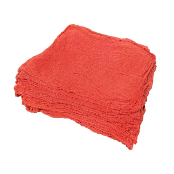 Absorbents Midwest Red Shop Towels, 1000-Count, 1000PK - RST-1000